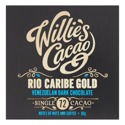 Willie's Cacao Rio Caribe Gold Dark Chocolate Bar