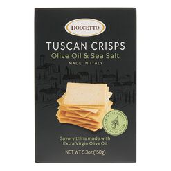 Dolcetto Olive Oil and Sea Salt Tuscan Crisps
