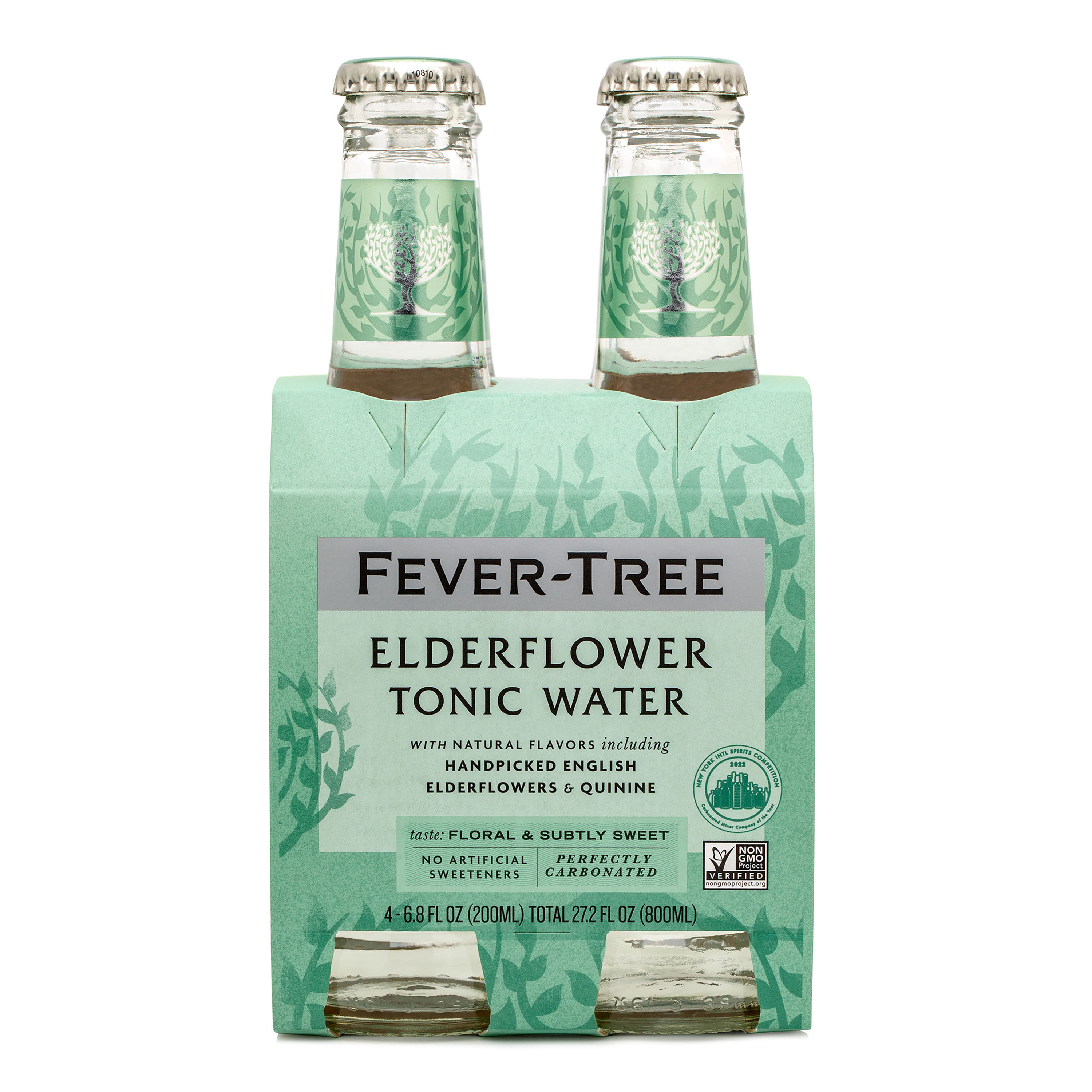 Fever Tree Elderflower Tonic Water 4 Pack image number 0