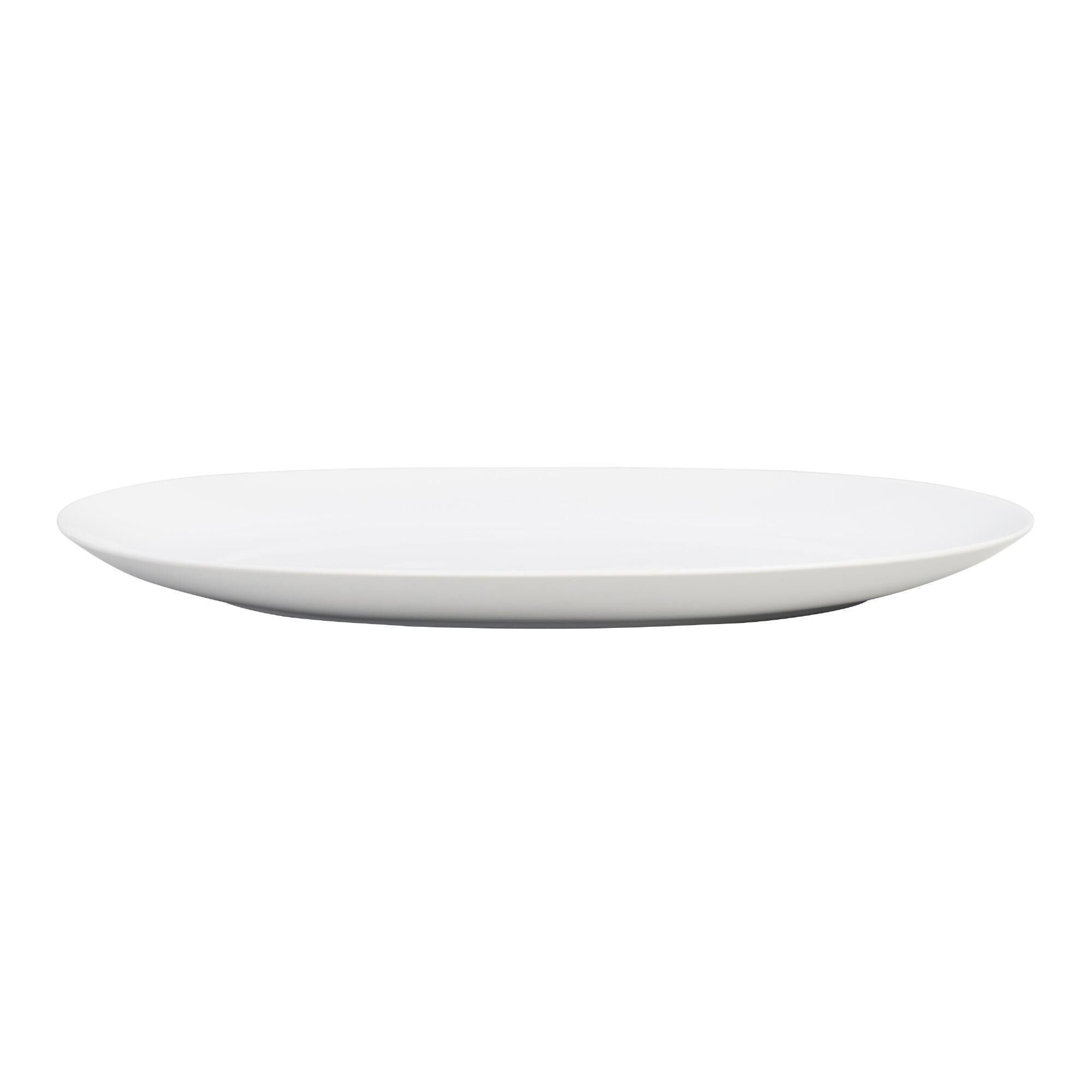 White sales porcelain platter