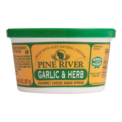 Pine River Garlic and Herb Cheese Spread Tub