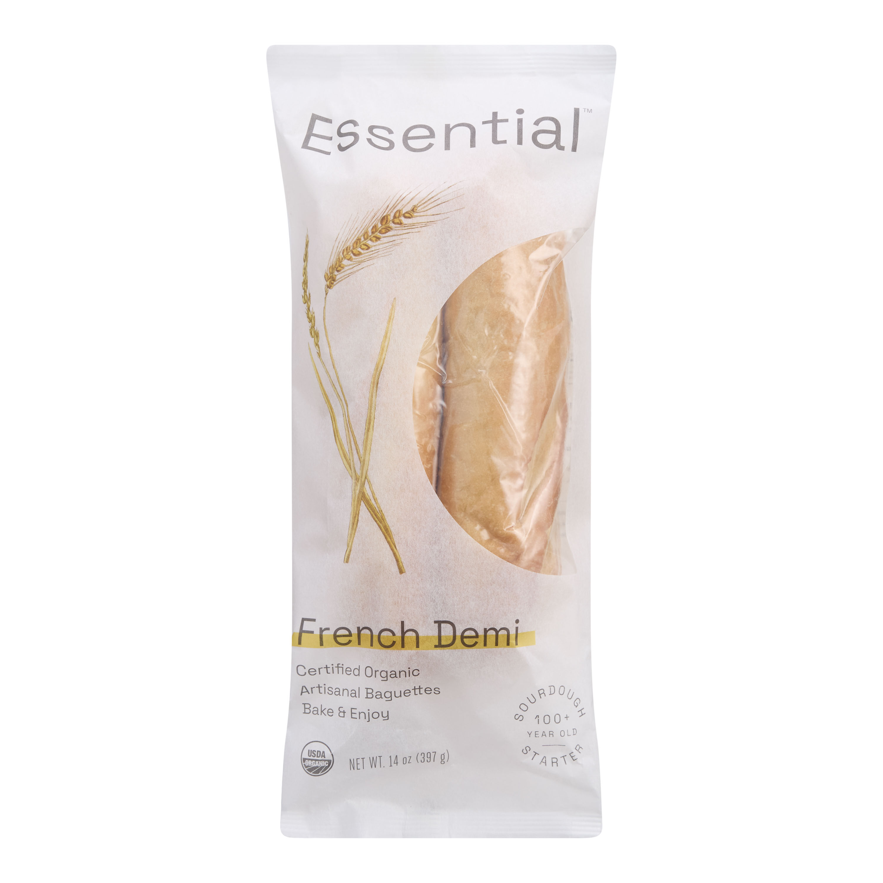 Essential Baking Take and Bake Demi Baguettes 2 Pack image number 0