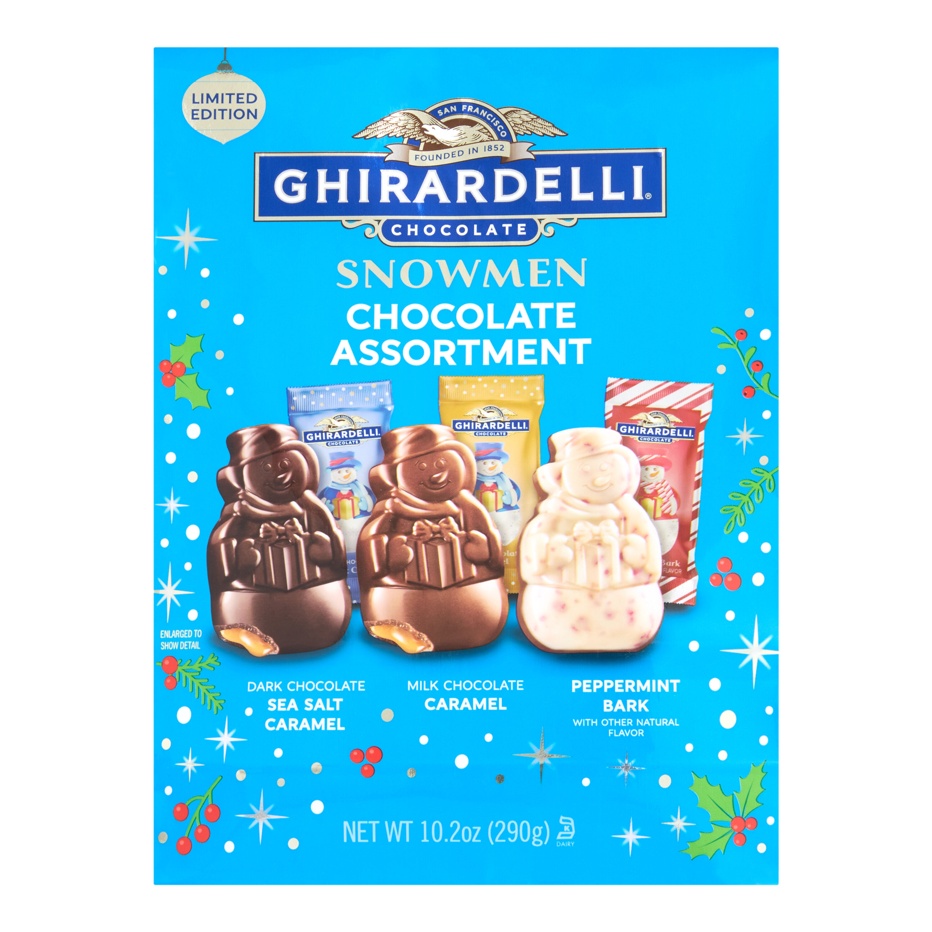 Ghirardelli Chocolate Snowmen Assortment Large Bag image number 0