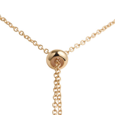 Gold Chain Tassel Bolo Lariat Necklace Gold Chain Tassel Bolo Lariat Necklace