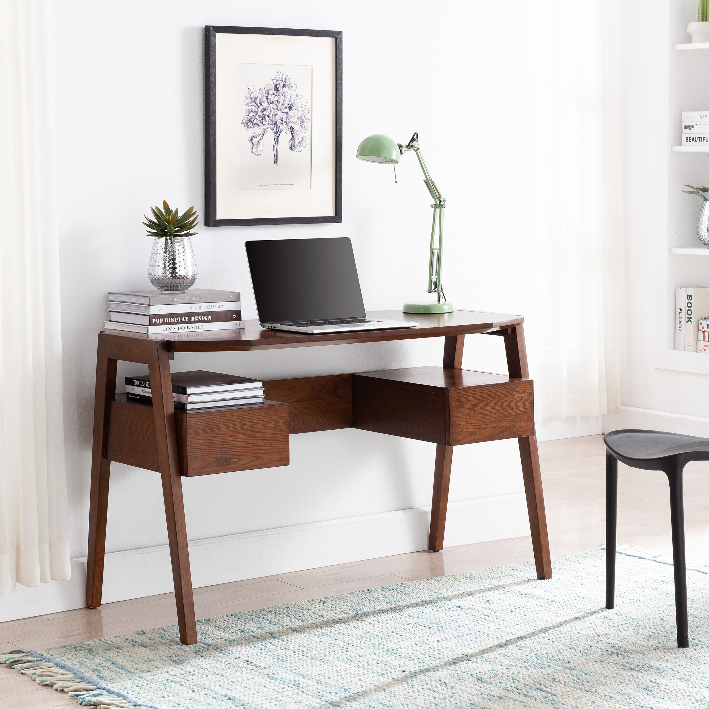 World market mid century desk hotsell