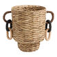 Natural Water Hyacinth Chain Handle Basket Collection image number 2