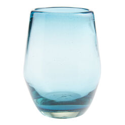 Sonora Teal Handcrafted Bar Glassware Collection