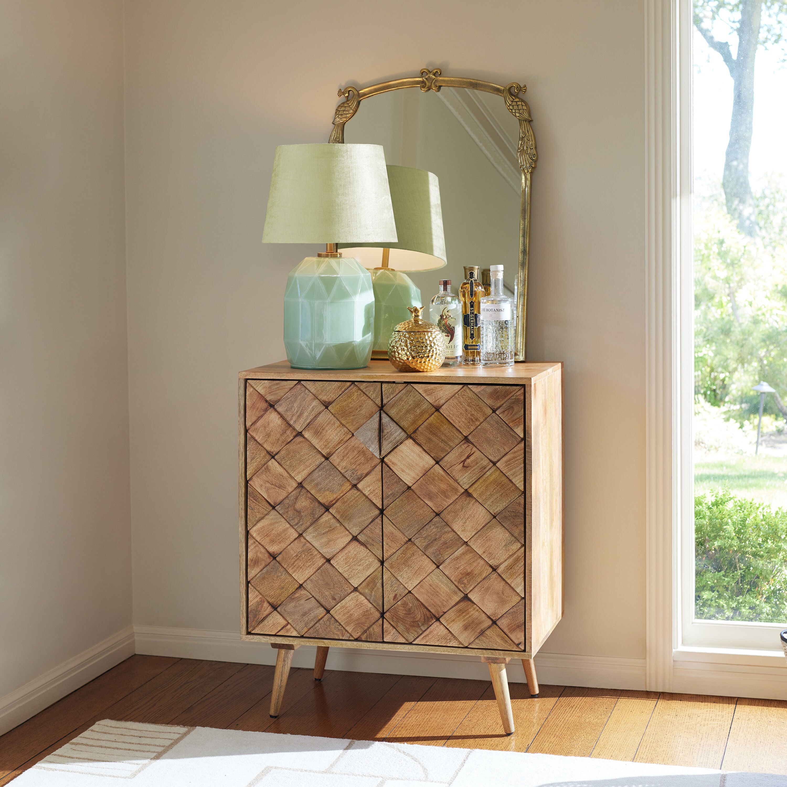 Velvet drum shade on sale