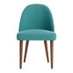 Teal Lucille Upholstered Dining Chair image number 1