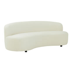 Somerville Velvet Curved Sofa