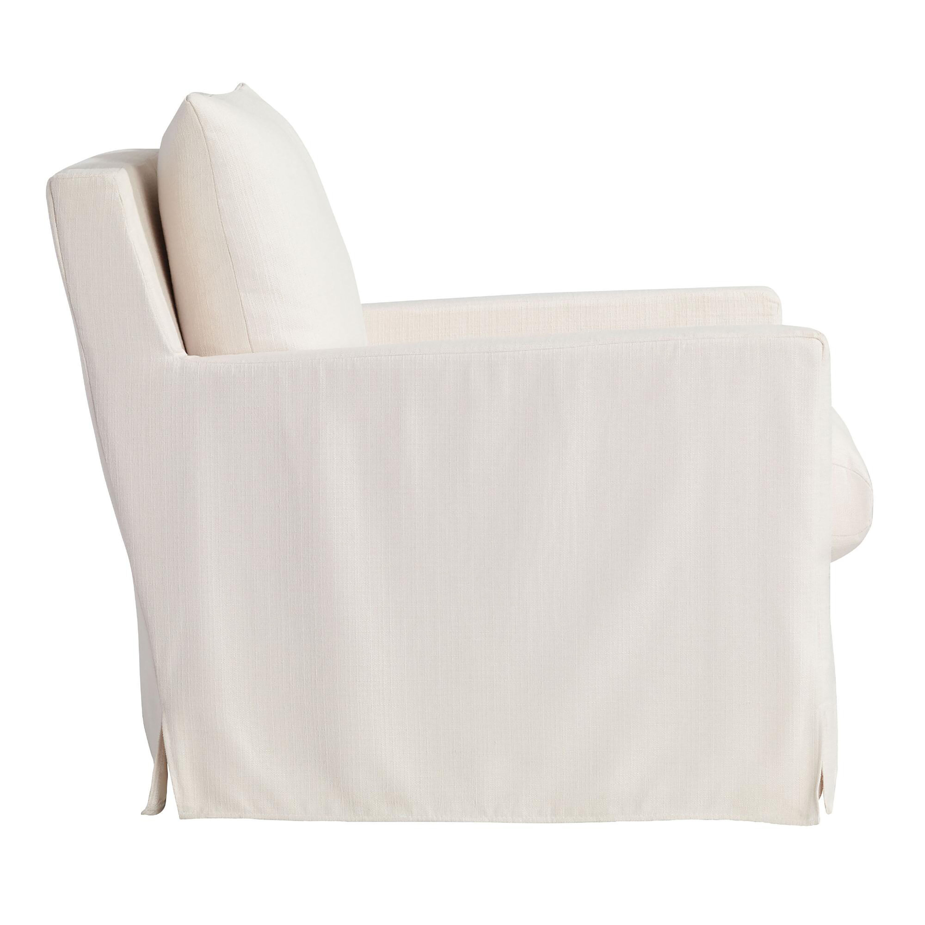 Brynn Feather Filled Swivel Chair World Market