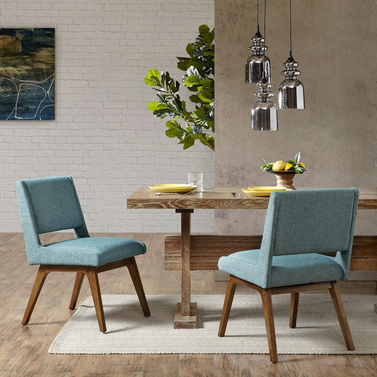 Zen Upholstered Dining Chair Set of 2 image number 2