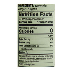 Carandini Organic Apple Cider Vinegar