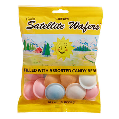 Gerrit's Satellite Candy Wafers With Candy Beads Gerrit's Satellite Candy Wafers With Candy Beads