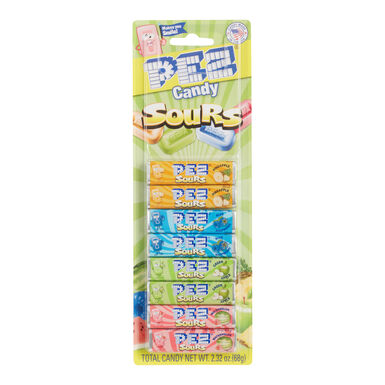 8 Pack Pez Sours Candy Refill Set of 3 8 Pack Pez Sours Candy Refill Set of 3