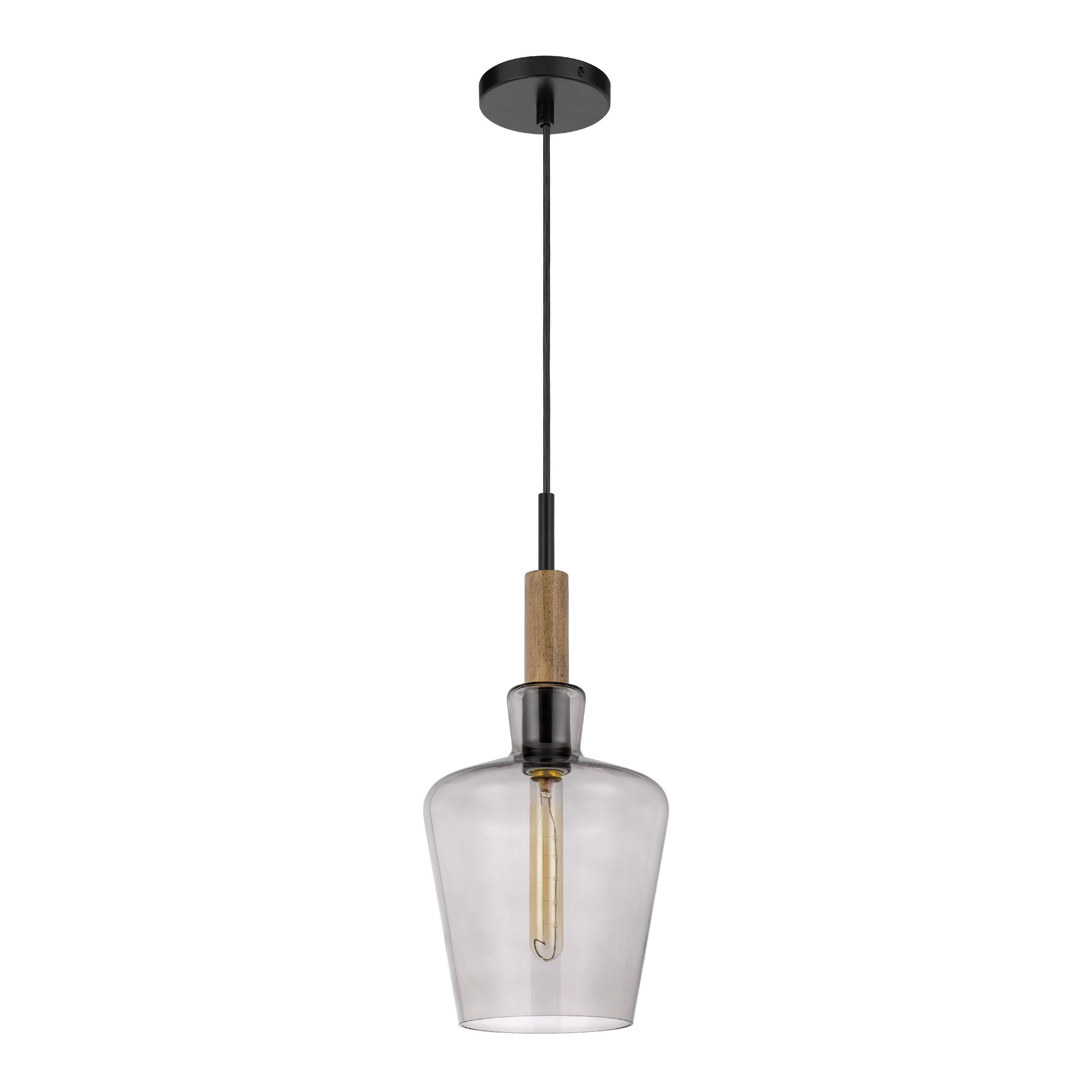 Smoked glass pendant shade cheap