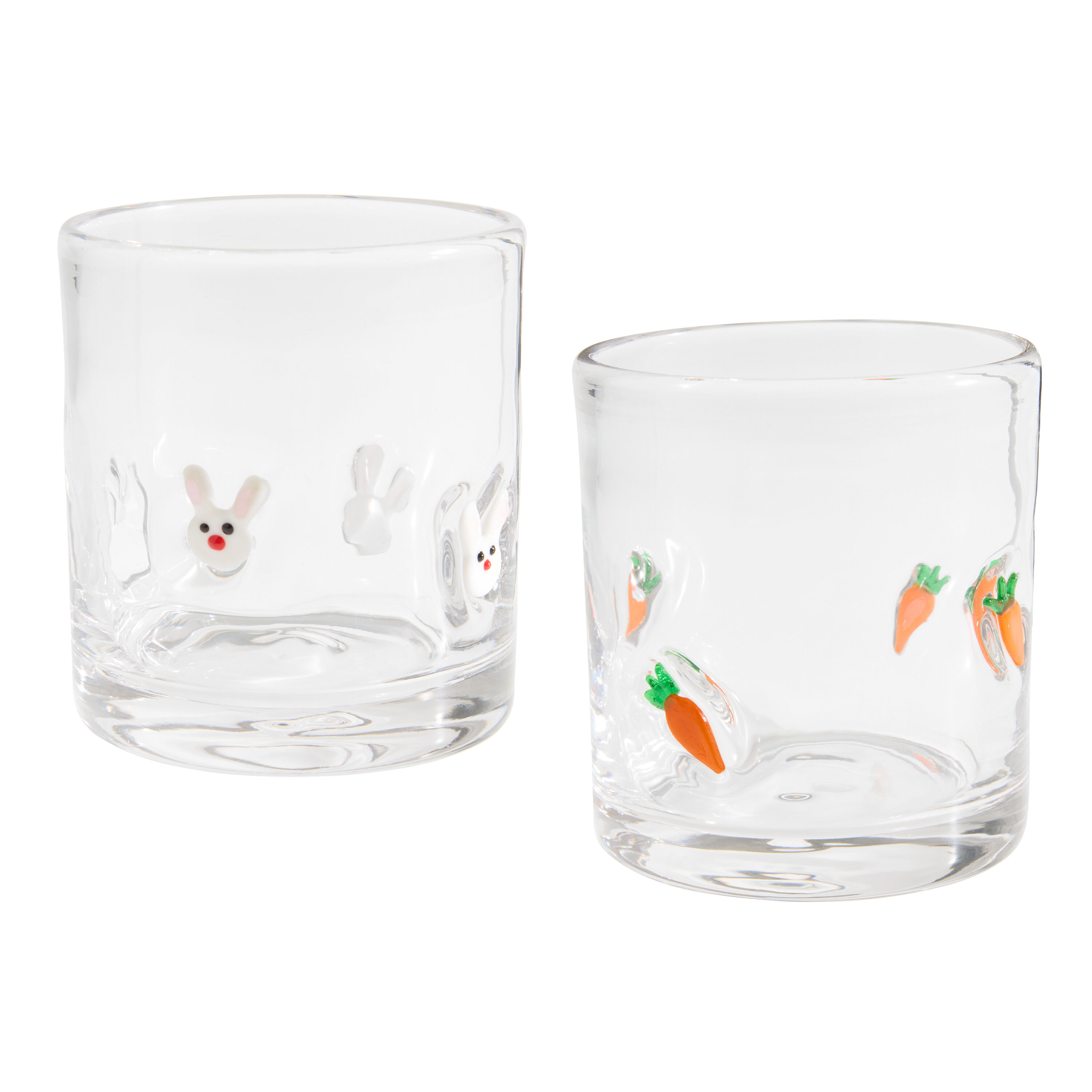 Charm Easter Inlay Double Old Fashioned Glass image number 0