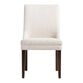 Judah Cream Upholstered Dining Chair Set of 2 image number 2