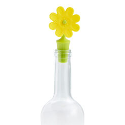 Silicone Flower Bottle Stopper Set of 3