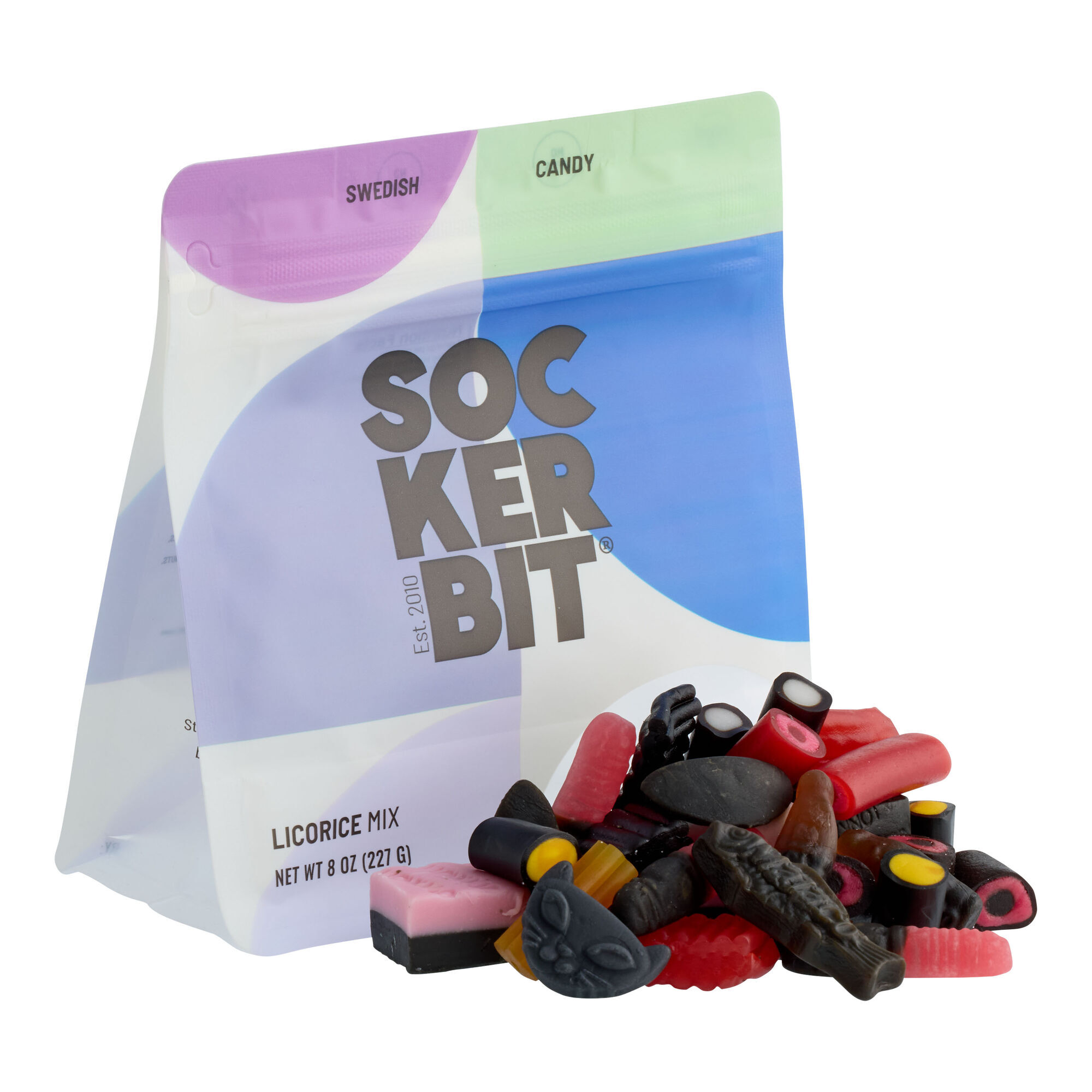 Sockerbit Sweet and Salty Swedish Licorice Mix