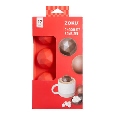 Zoku Silicone 6c Chocolate Bomb Mold 2 Piece Set Zoku Silicone 6c Chocolate Bomb Mold 2 Piece Set
