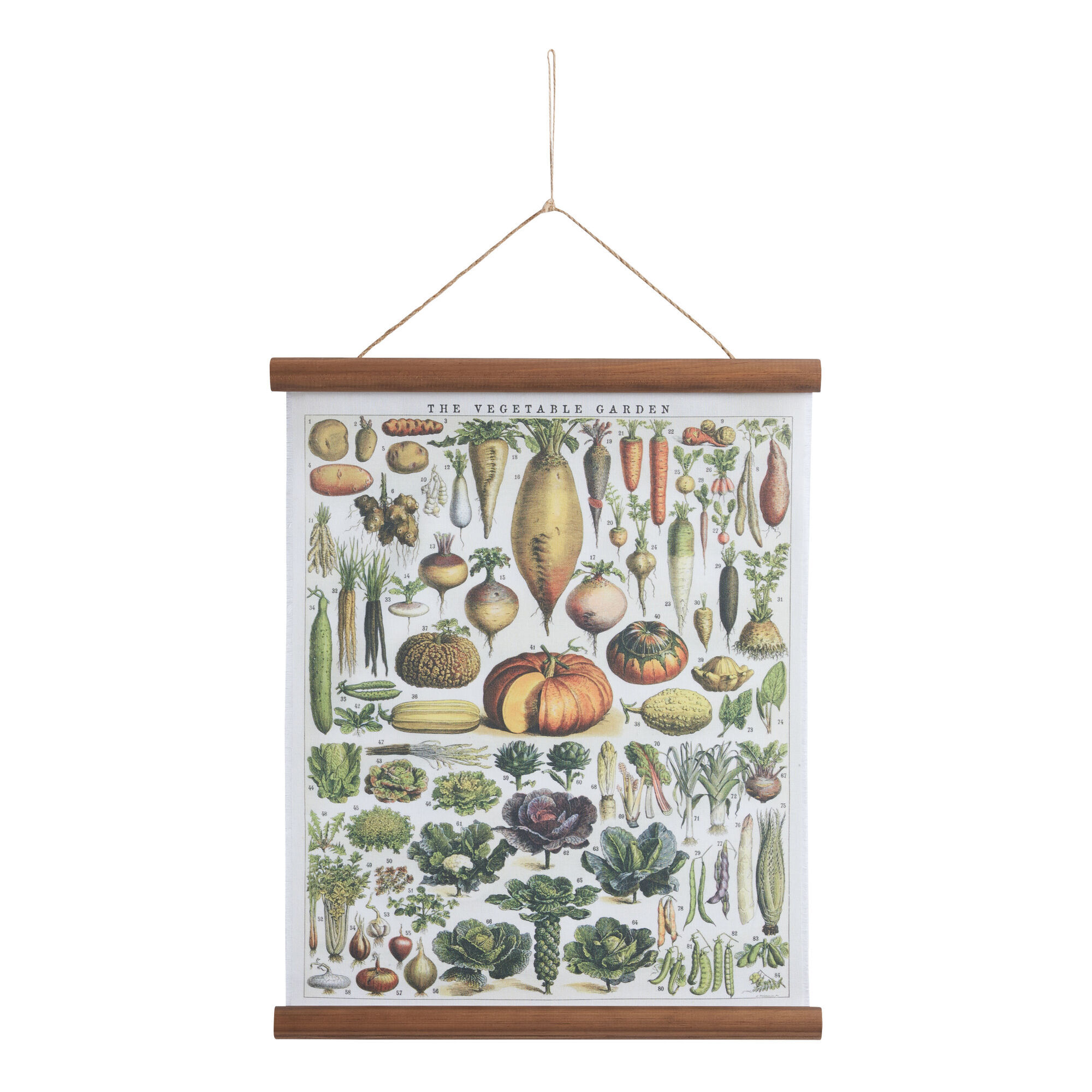 Linen scroll online wall hanging