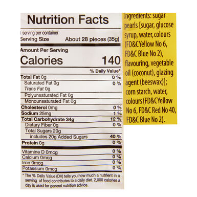 Gerrit's Satellite Candy Wafers With Candy Beads Gerrit's Satellite Candy Wafers With Candy Beads