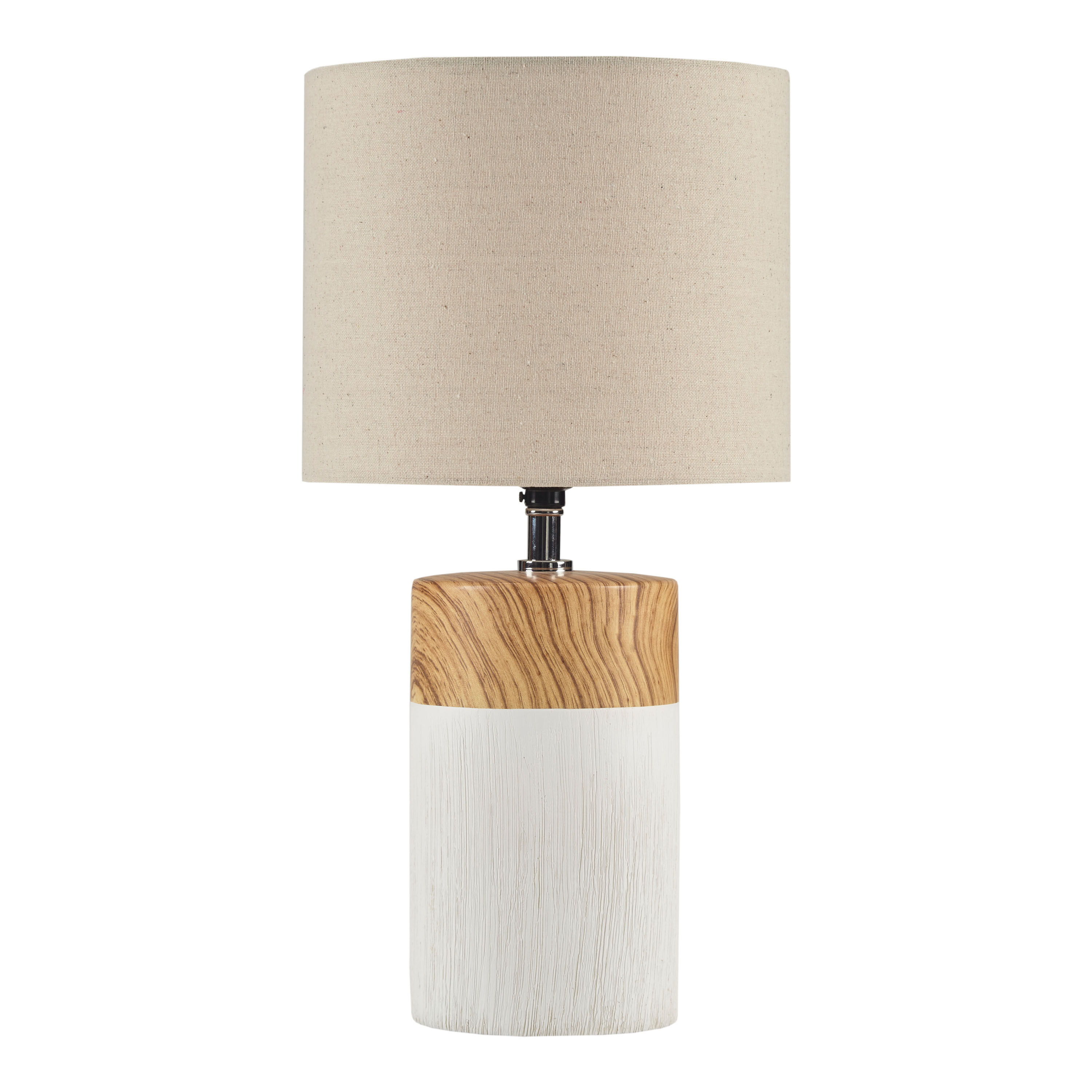 Ceramic cylinder table lamp top