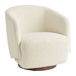 Sophie Upholstered Swivel Chair