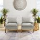 Capella All Weather Wicker Outdoor Armchair Set of 2 image number 1