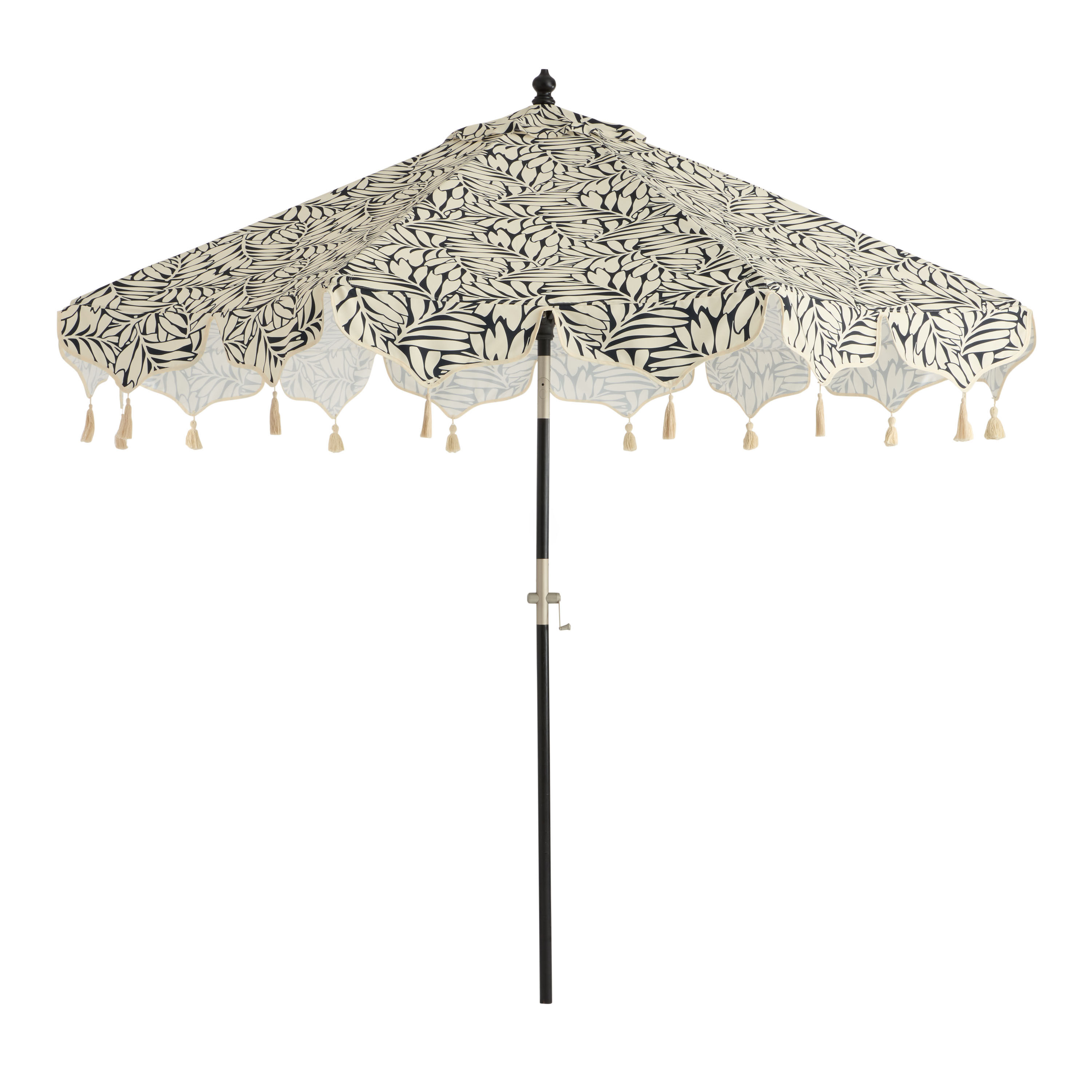 Bold Tropics Scalloped 9 Foot Replacement Umbrella Canopy image number 2