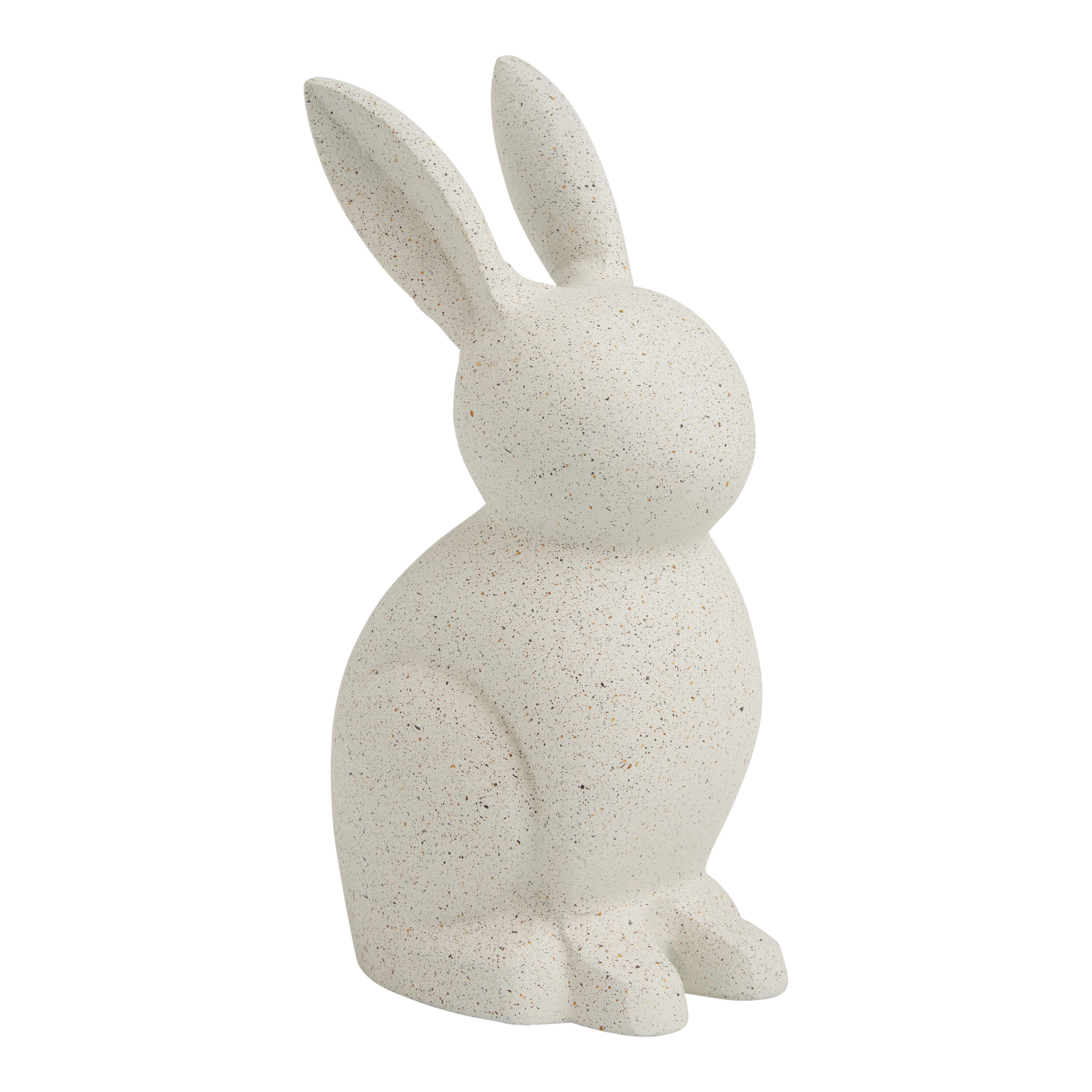 Speckled Ceramic Rabbit Decor Collection image number 2
