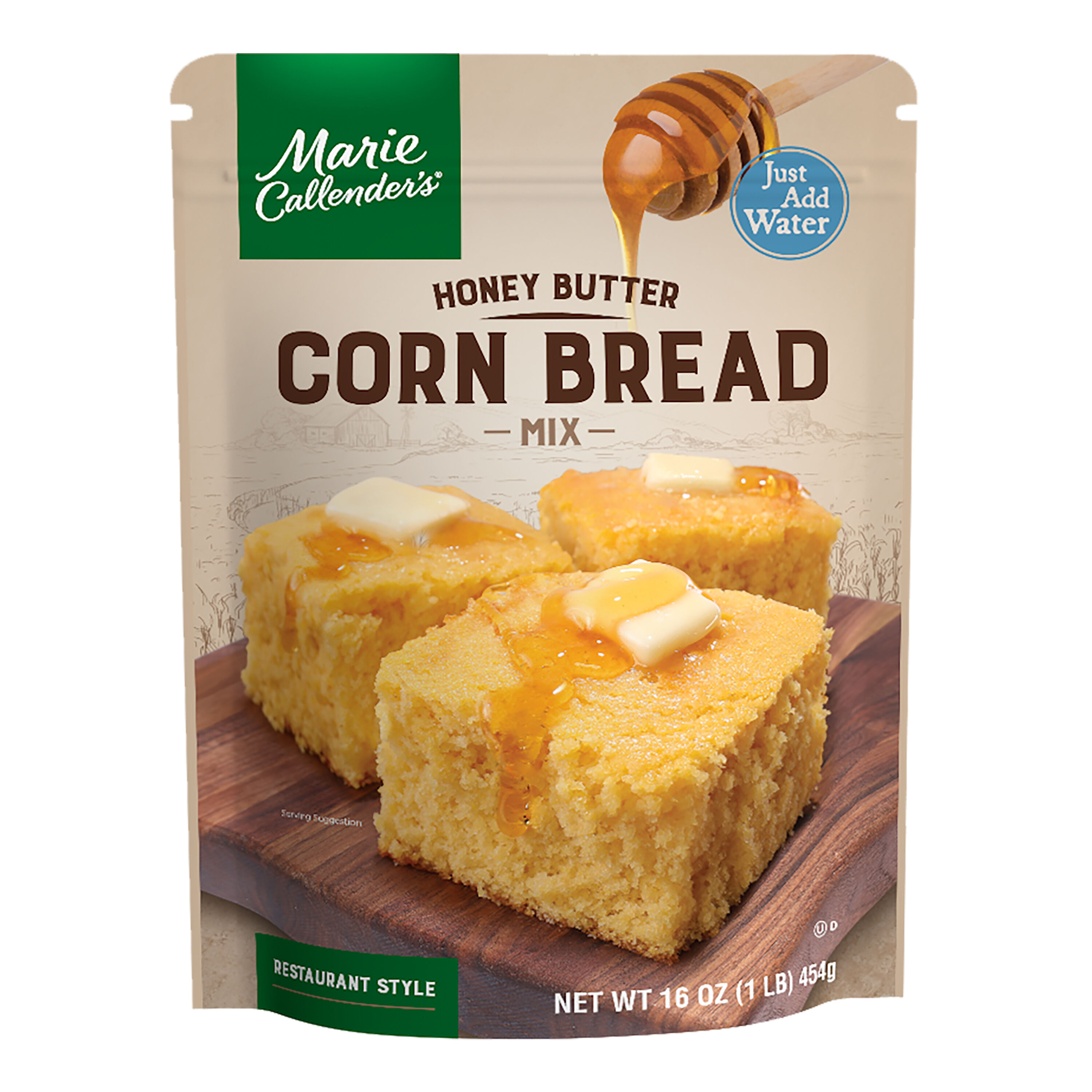 Marie Callender's Honey Butter Corn Bread Mix Set of 2 image number 0