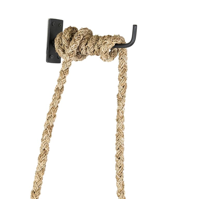 Gray Abstract Rattan Wall Sconce image number 7