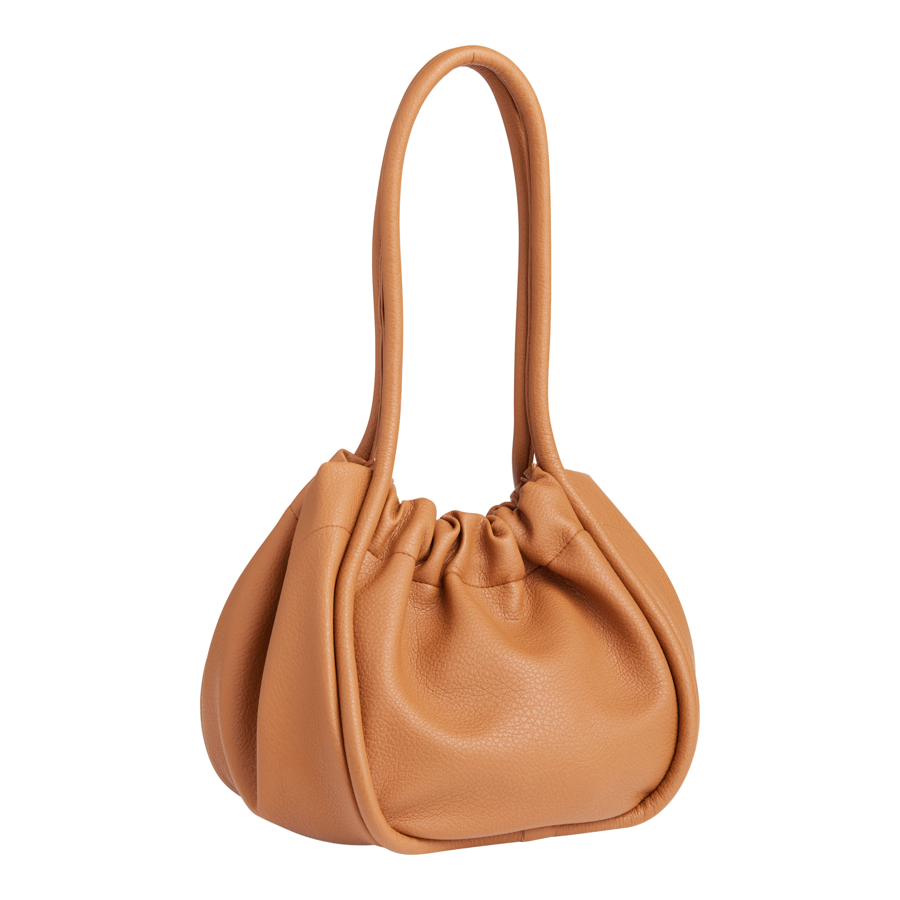 Faux leather hobo bag clearance