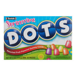 Tootsie Dots Springtime Chewy Candy Theater Box