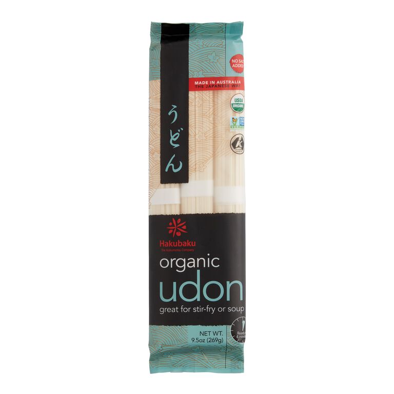 Hakubaku Organic Udon Noodles image number 1