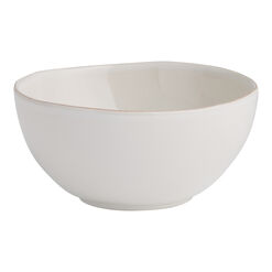 Prado White Reactive Glaze Bowl