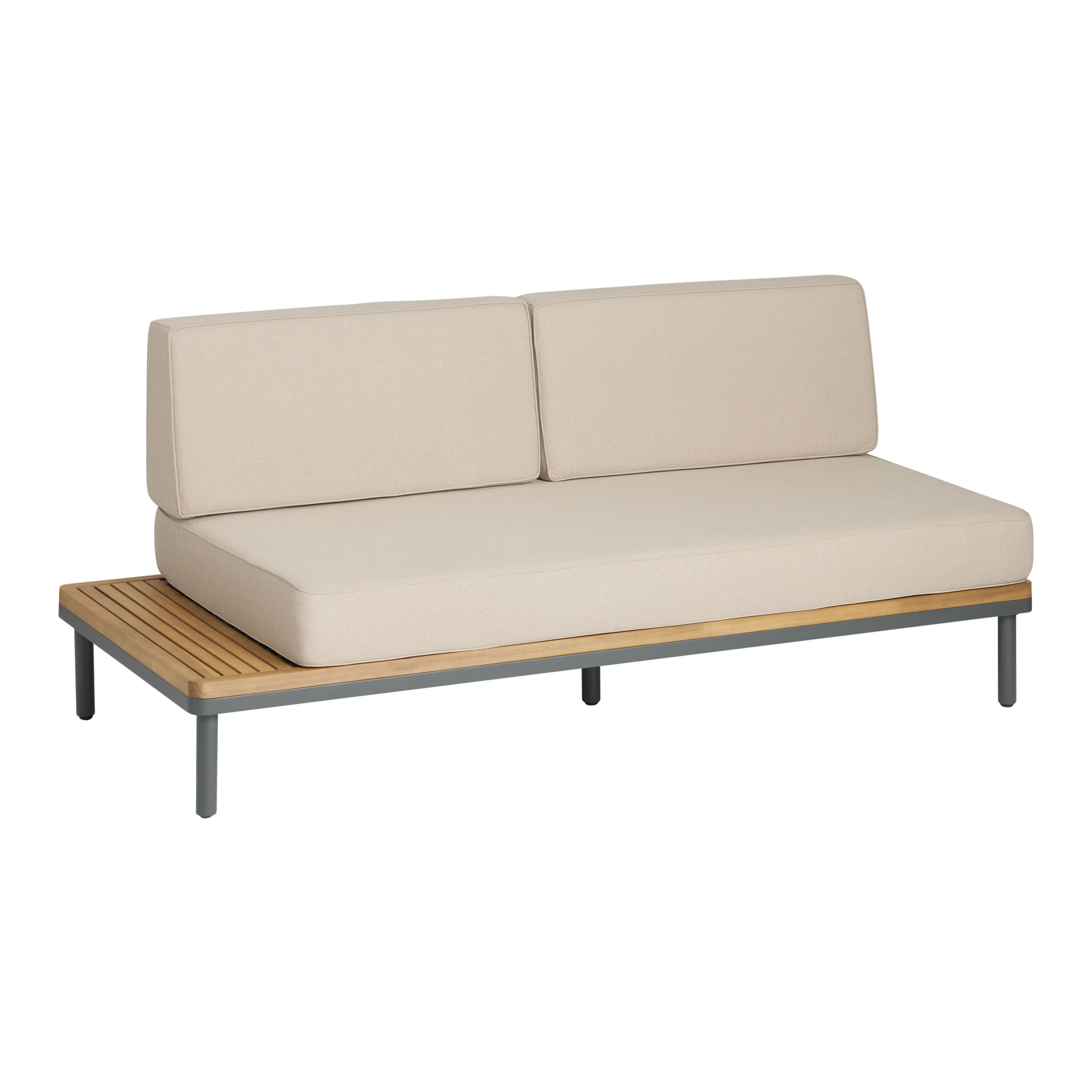 Andorra Reversible Modular Outdoor Sofa with Table World Market