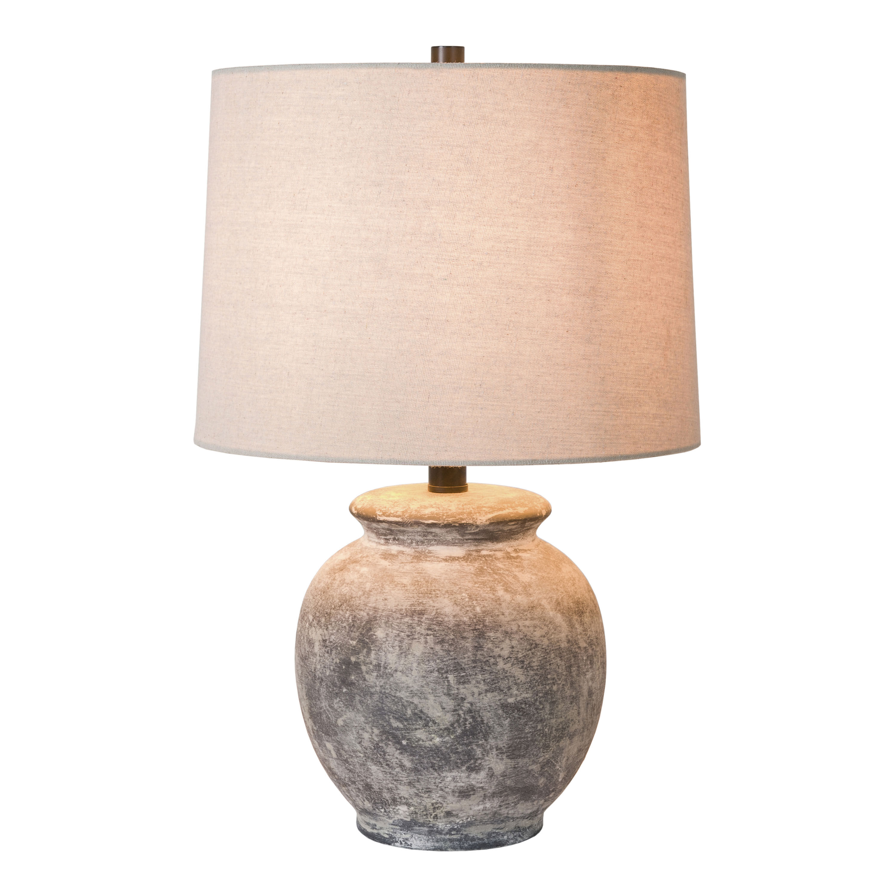Briar Antique Gray Ceramic Table Lamp