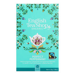 English Tea Shop Organic Perfect Peppermint Herbal Tea 20 Count