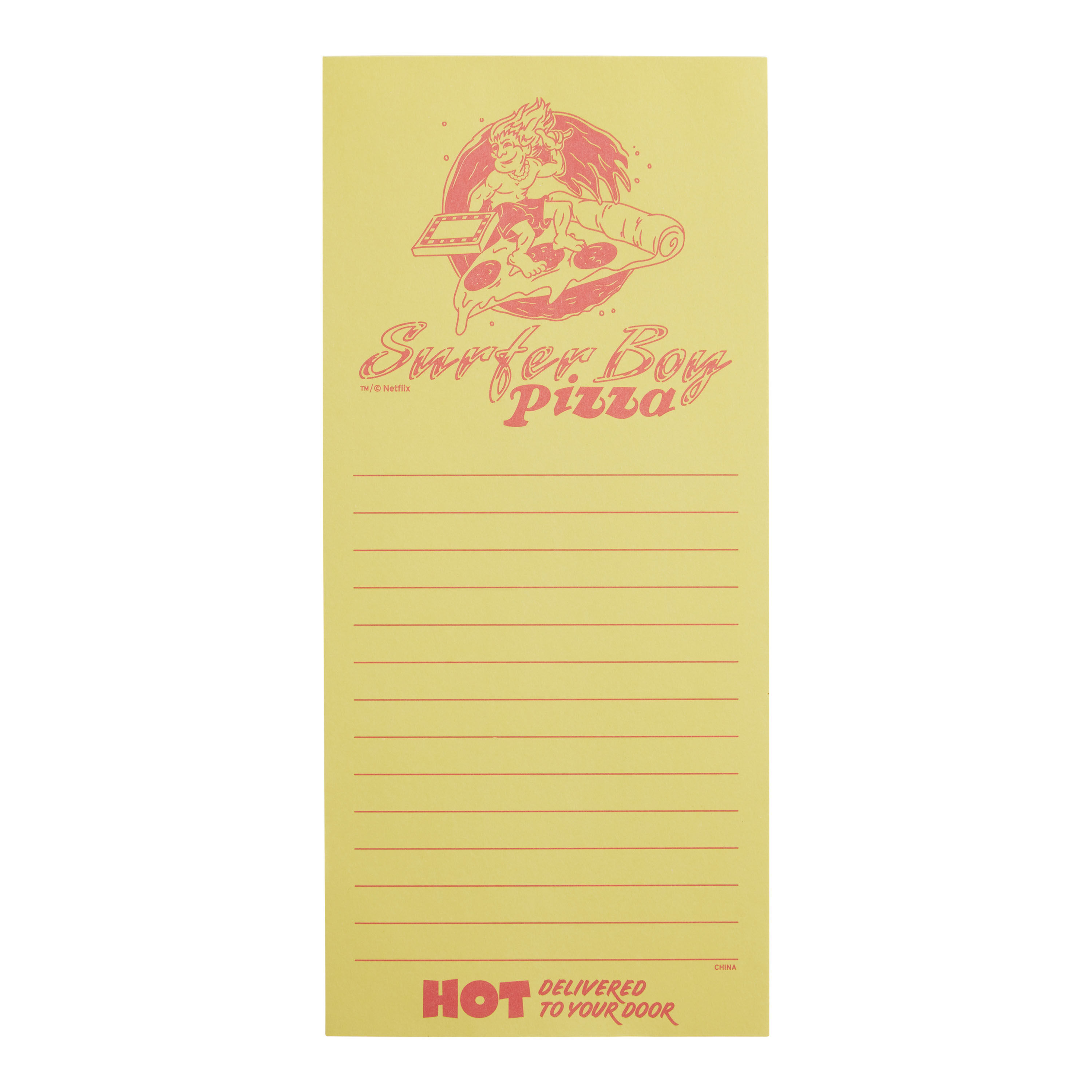 Fred Stranger Things Magnetic Notepad image number 0