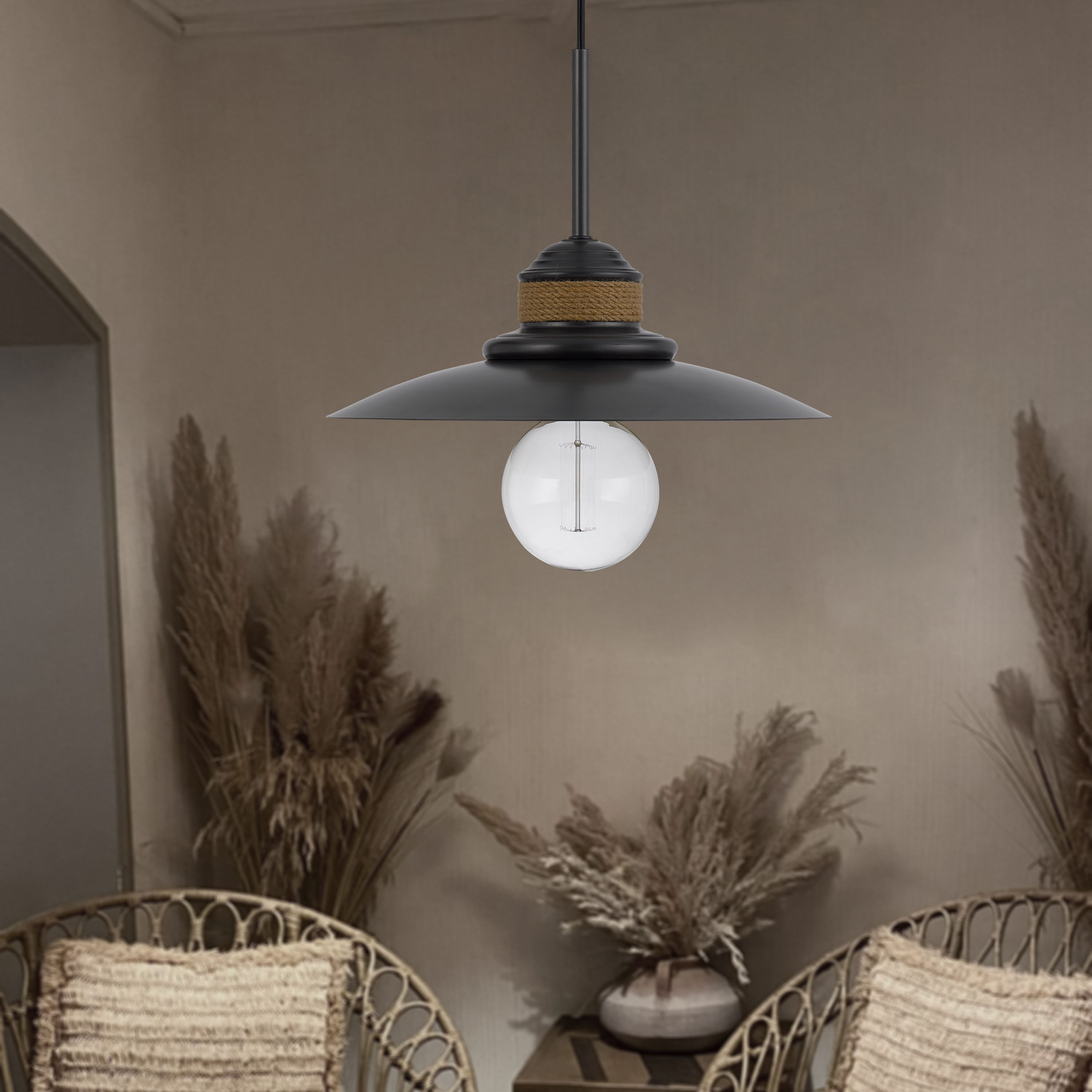 World market best sale basket pendant