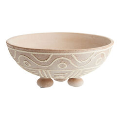 Hand Painted Terracotta Decorative Bowl