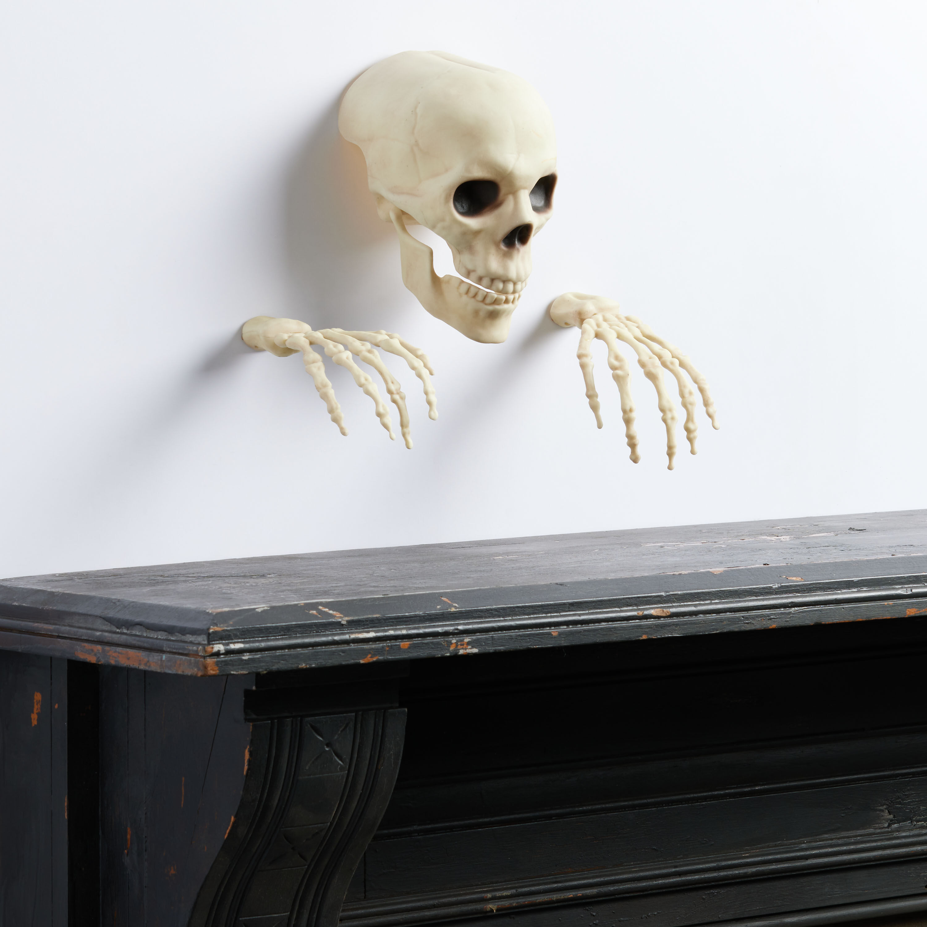 Glow In The Dark Skeleton Head And Hands Wall Decor World Market