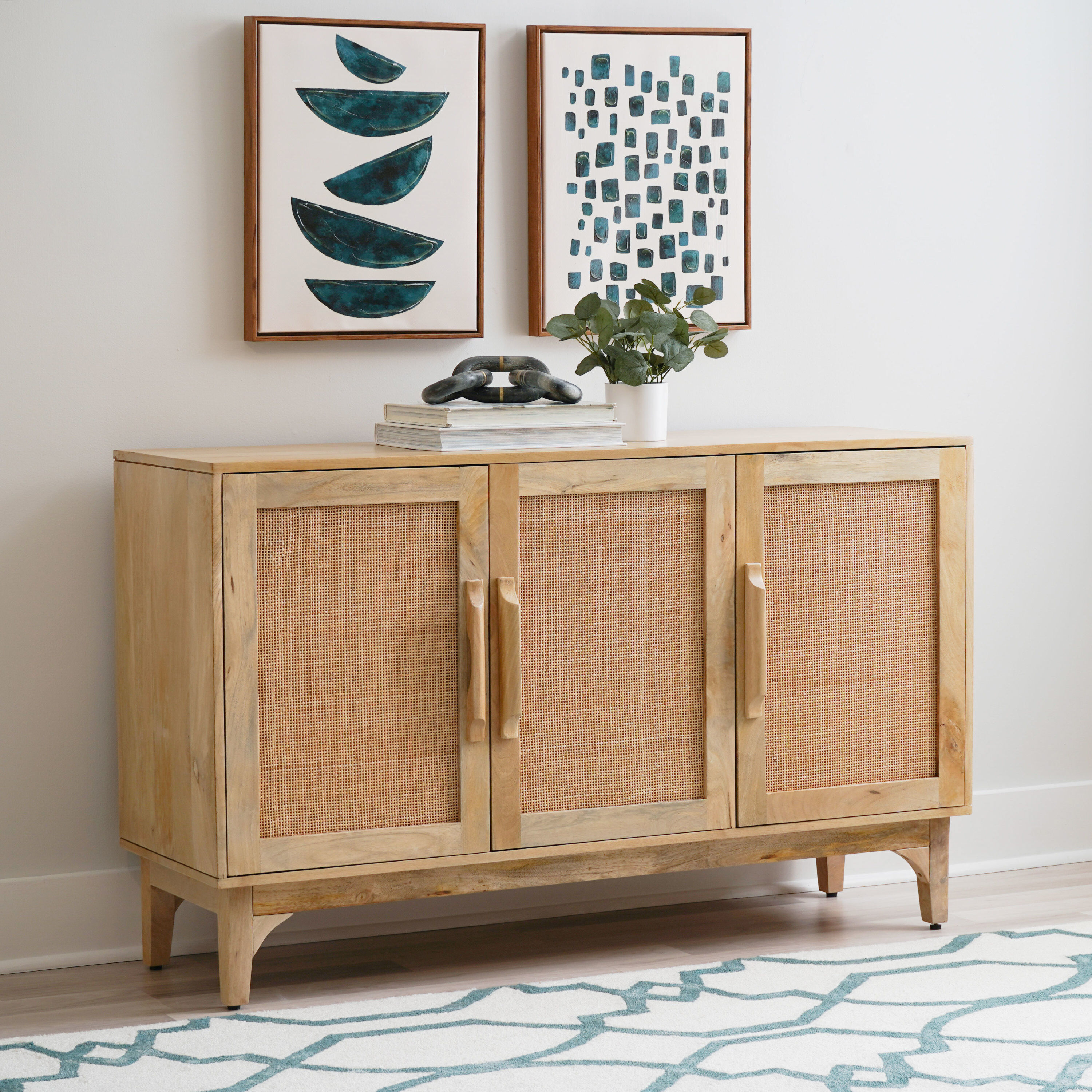 Small cane cabinet hotsell