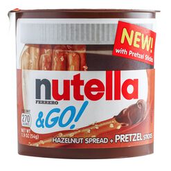 Nutella & Go Hazelnut Spread and Pretzels Snack Size