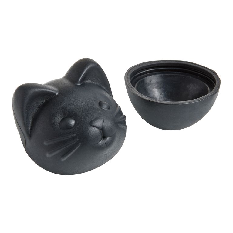 What On Earth Cat Ice Cube Tray - BPA-Free Silicone Kitty Shaped
