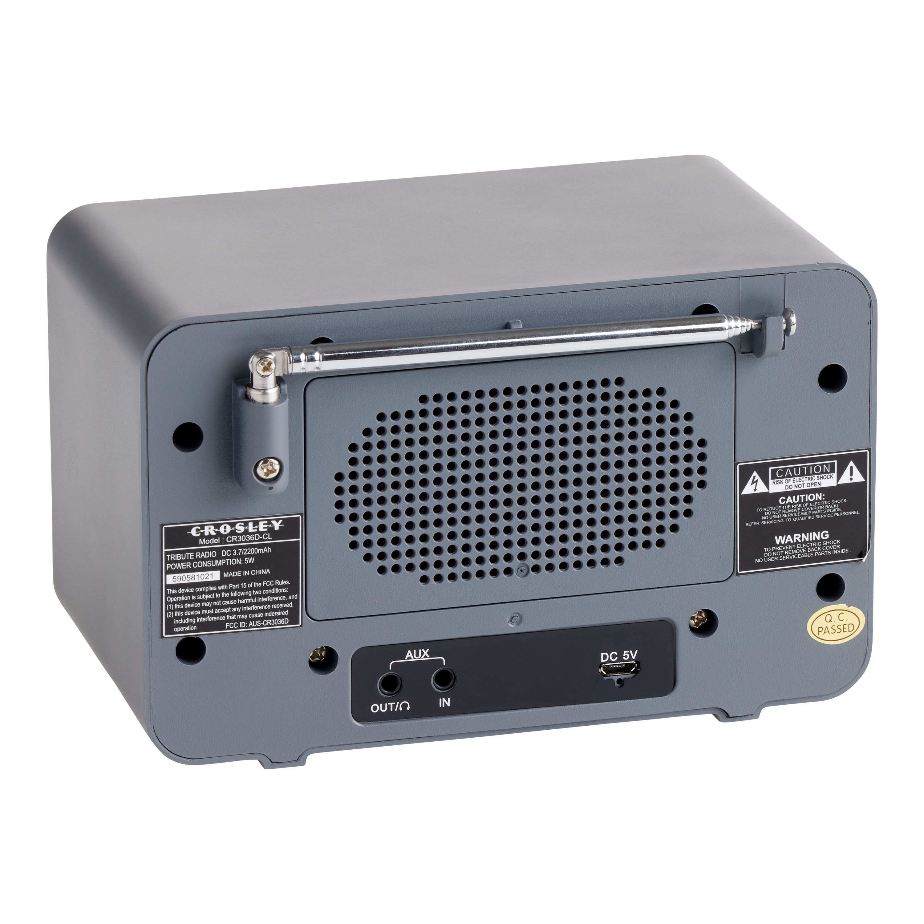Crosley tribute bluetooth radio discount speaker