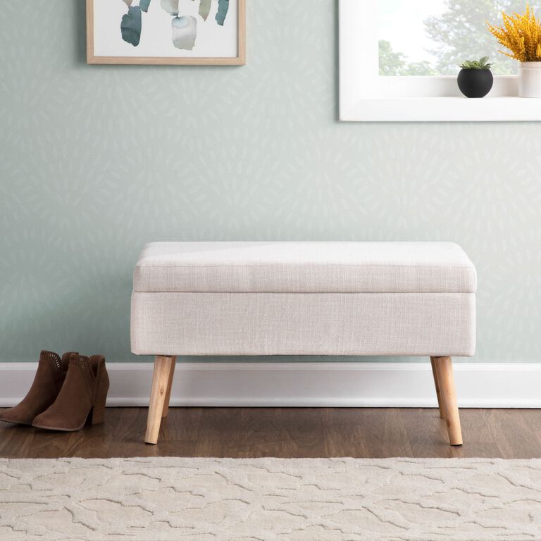 Tulare Upholstered Storage Bench image number 6